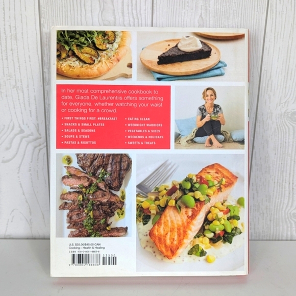 Happy Cooking Cookbook by Giada De Laurentiis Signed Copy Hard Cover - Picture 2 of 8